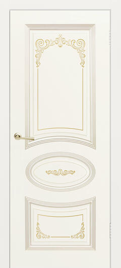 Арма (эмаль Арктика + патина «Белое золото») глухая