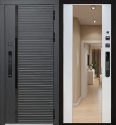 Рельеф Зеркало ОПТИМА (эмалит Белый)