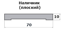 Наличник классический