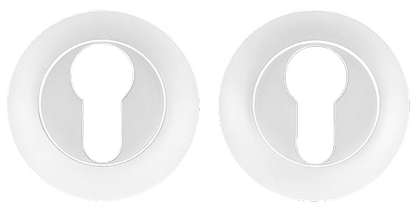Накладка круглая на цилиндр (Белый)