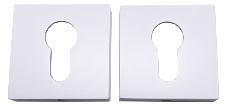 Накладка моно-квадрат на цилиндр (Белый)