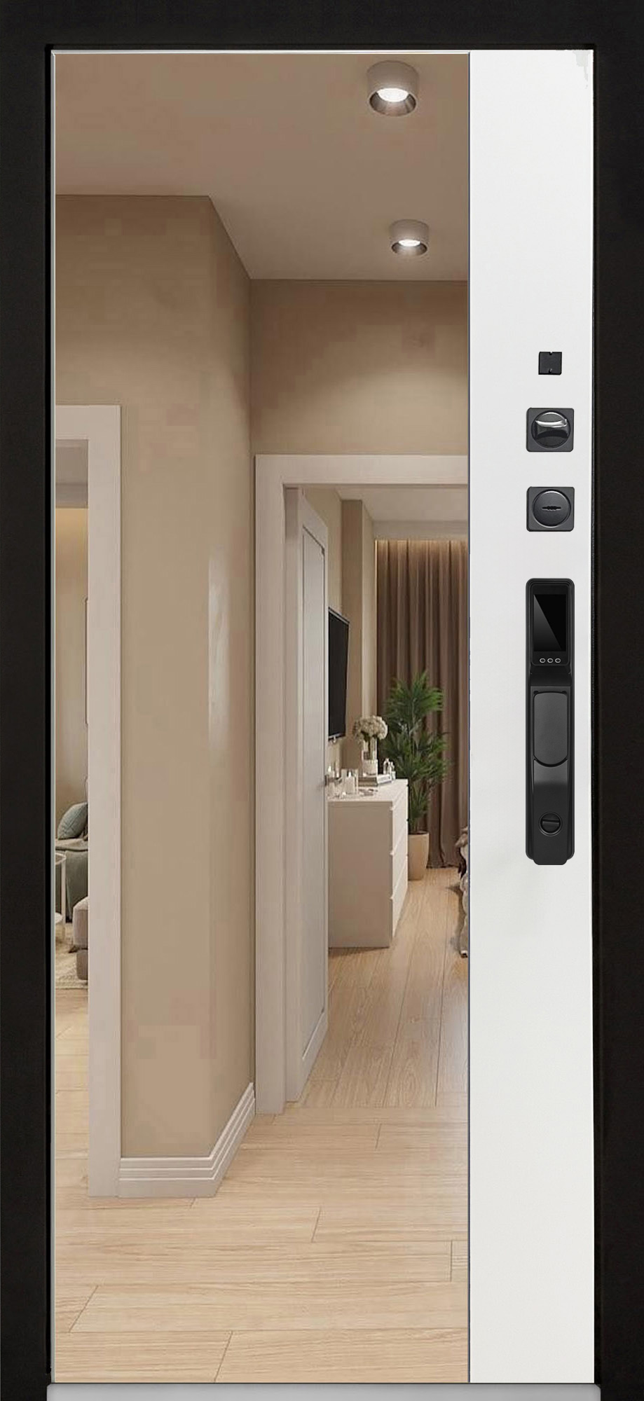 Рельеф Зеркало МАХ (эмалит Белый)