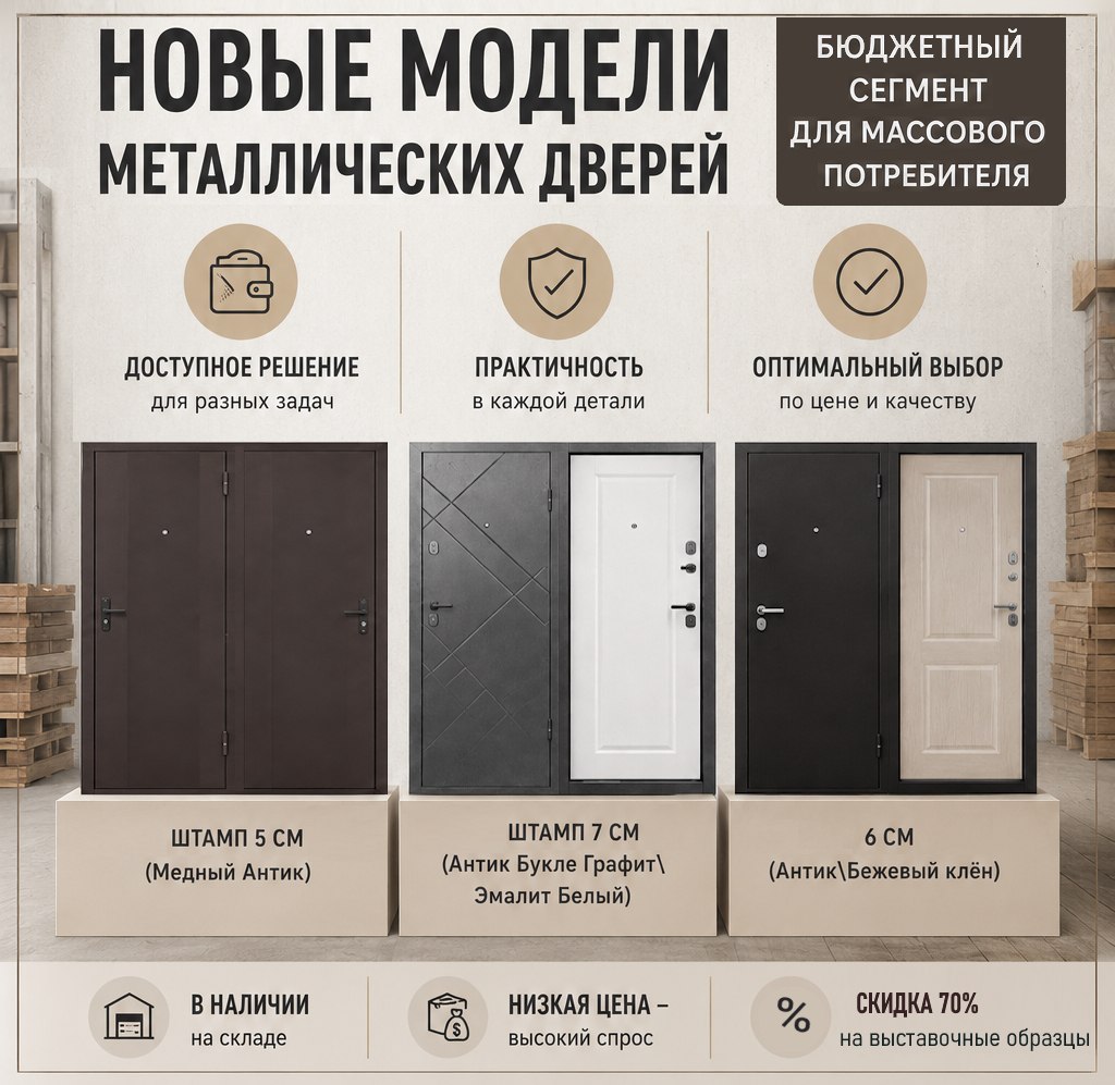 Металлическая входная дверь «Рельеф»